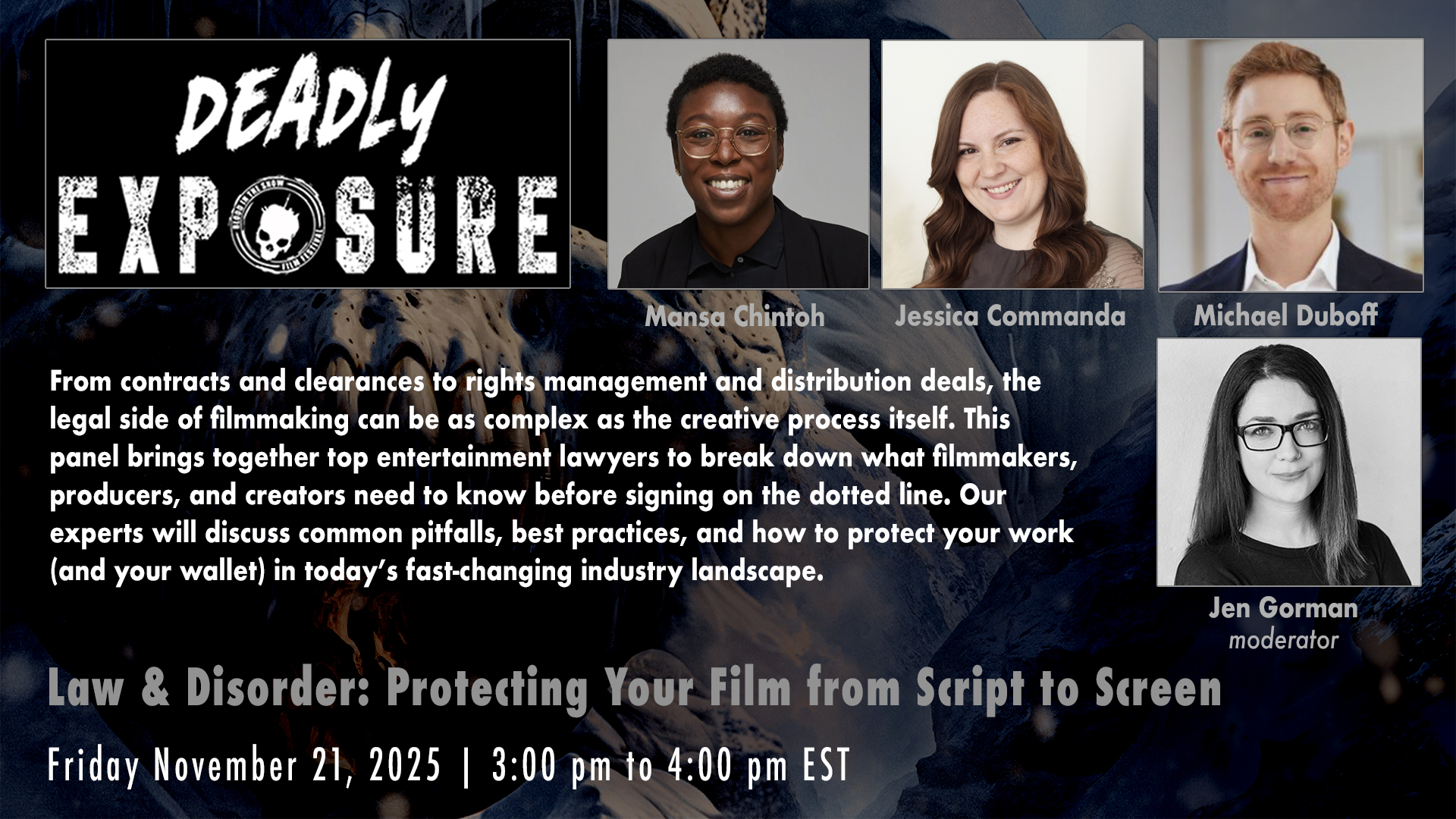 Law & Disorder panel guests