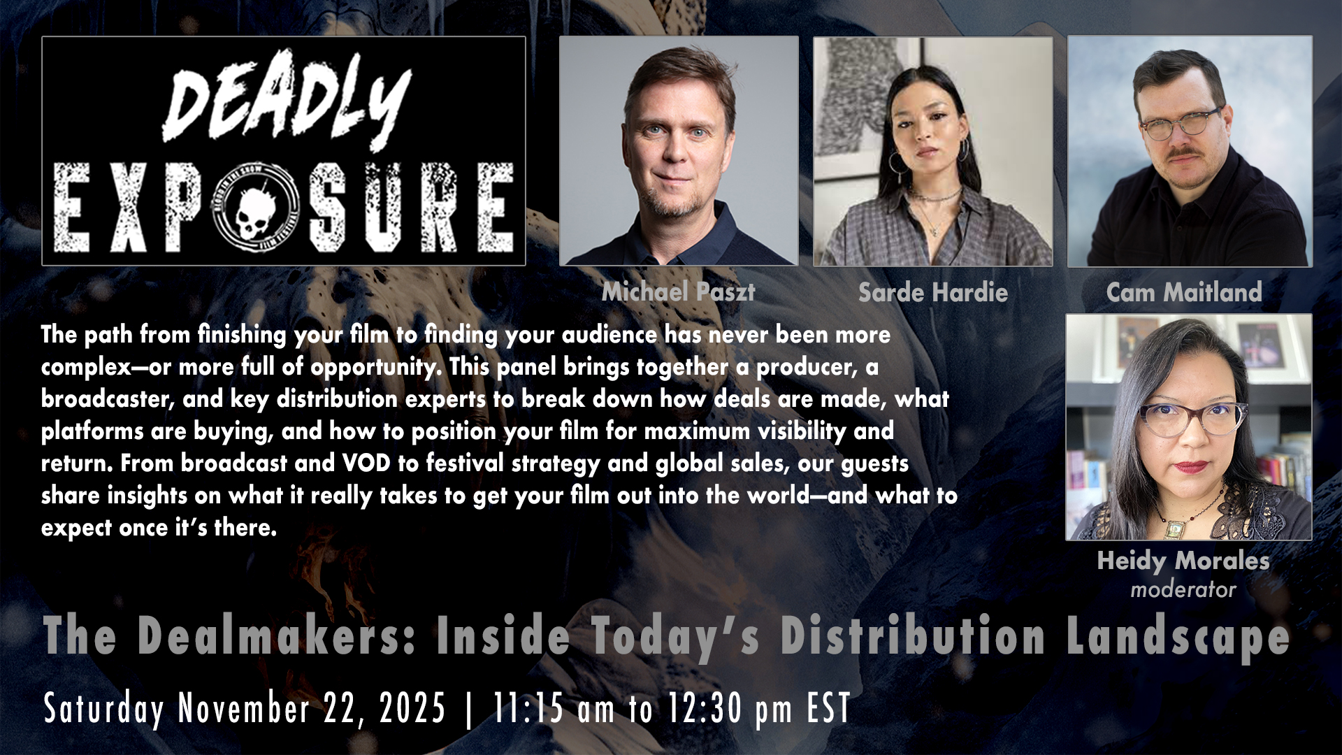 The Dealmakers panel guests